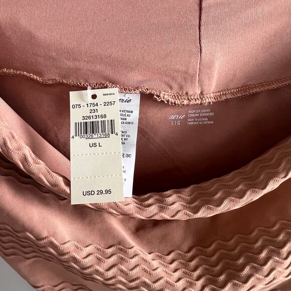 NWT Aerie High Cut Cheeky Bikini Bottoms Size L - Picture 3 of 4